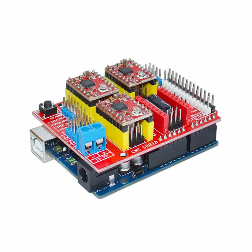 CNC Shield v3.0. Плата расширения CNC Shield v3.0. Arduino uno и CNC Shield v.3. CNC Shield v3 Laser PWM. Arduino cnc shield