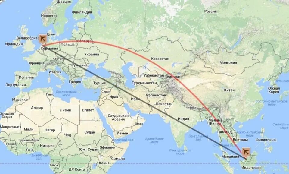 Путь самолета. Маршрут полета. Маршрут самолета Москва Пхукет. Украина далеко от России.