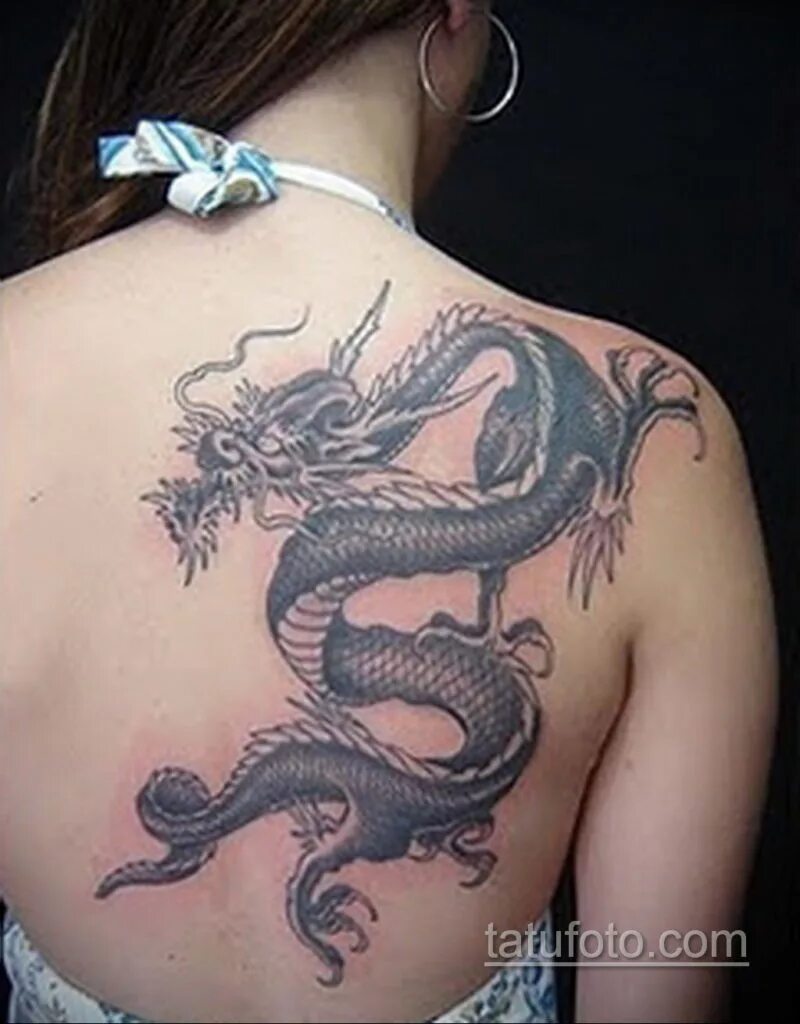 Тату дракон. Китайский дракон тату. Китайский дракон тату на спине. Китайский дракон тату на теле. Значение тату дракона у девушки