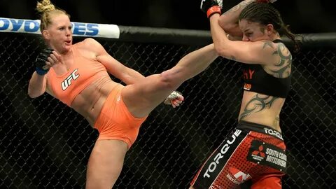 Holly Holm vs. Raquel Pennington full fight video highlights.