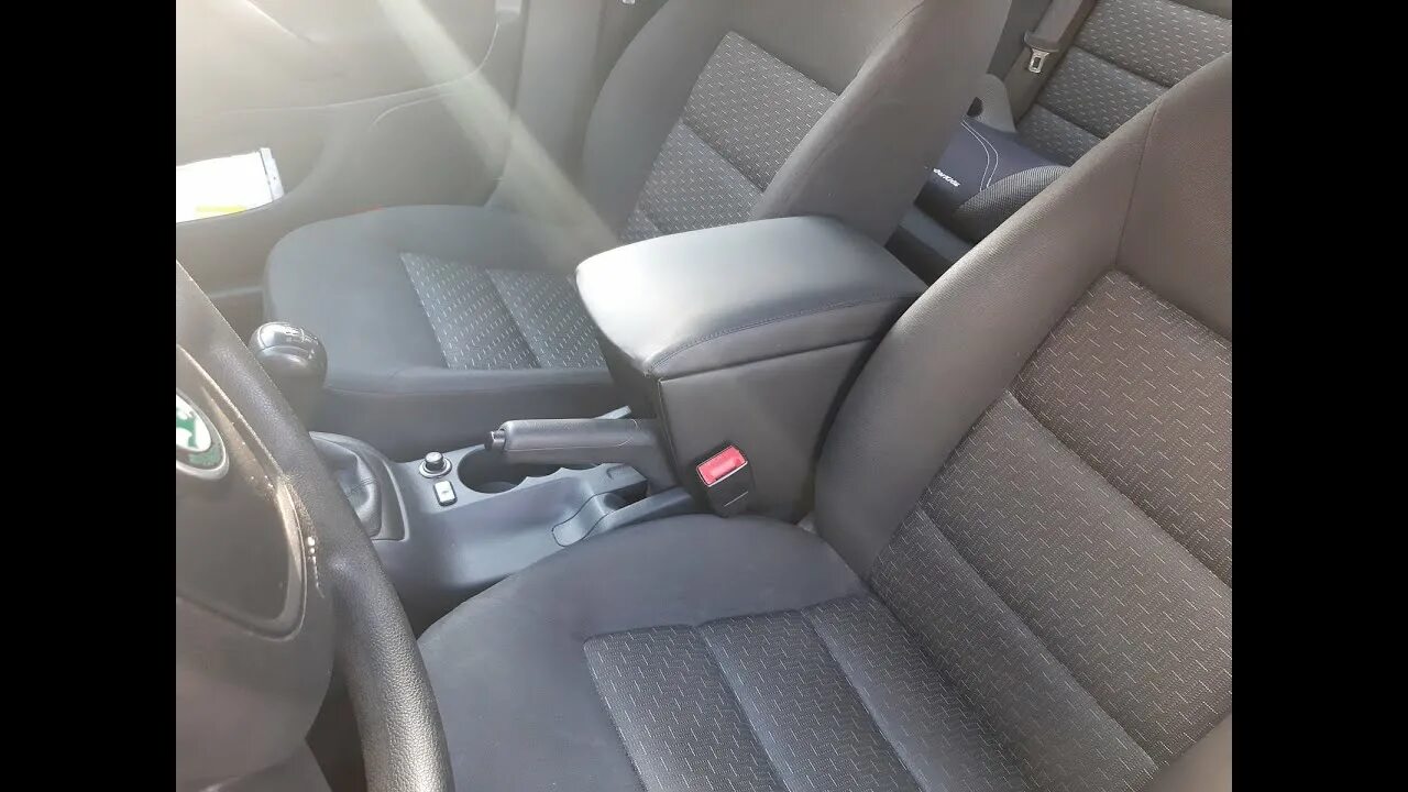Подлокотник Шкода Октавия А5 Skoda Oktavia A5 - YouTube