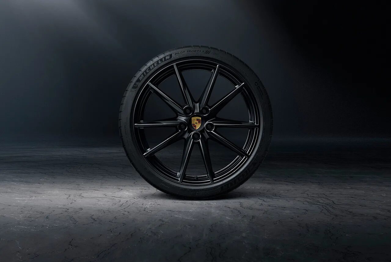 Whell. Порше 911 диски оригинал. 20-Inch Carrera Sport Wheels. R S Black.