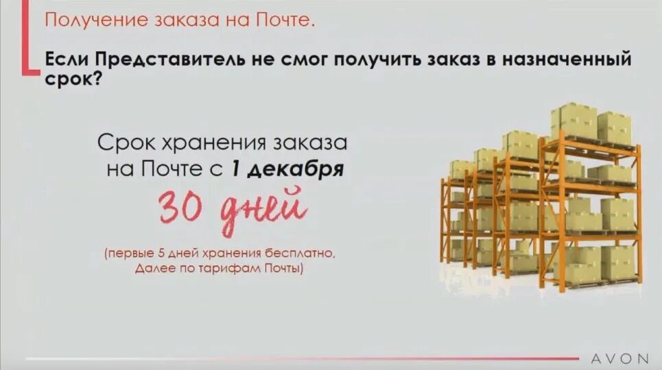 Срок хранения заказа. Срок хранения на почте. Срок хранения на почте России. Срок хранения посылки Avon.