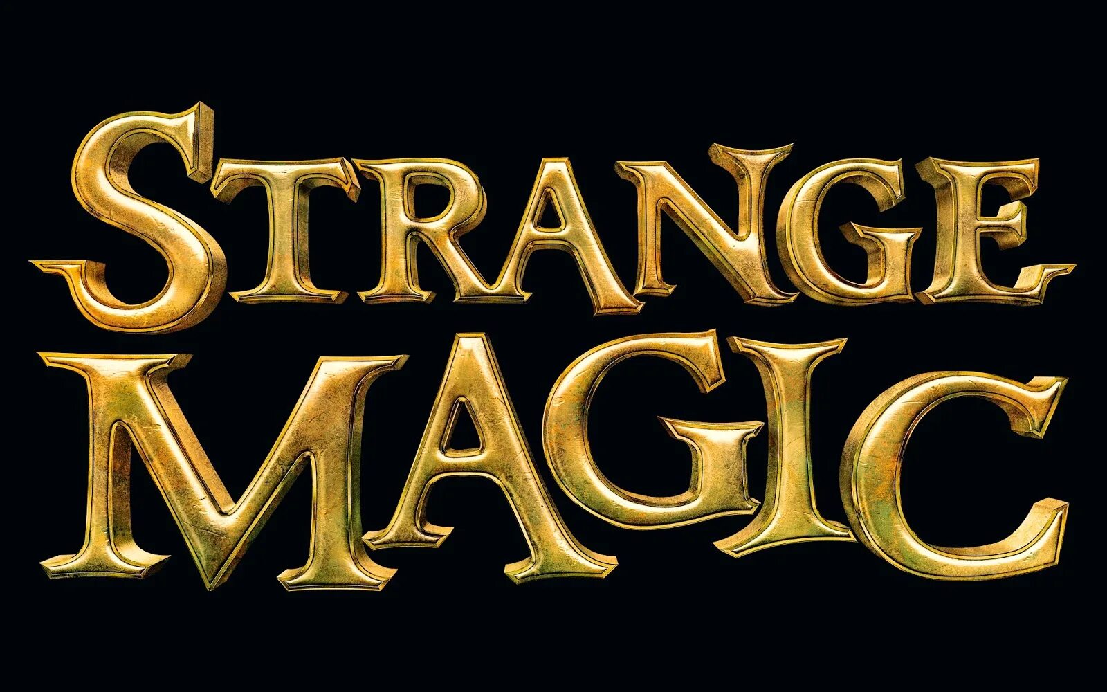 Магическое лого. Текст магический PSD. Магия текст. Strange Magic logo.