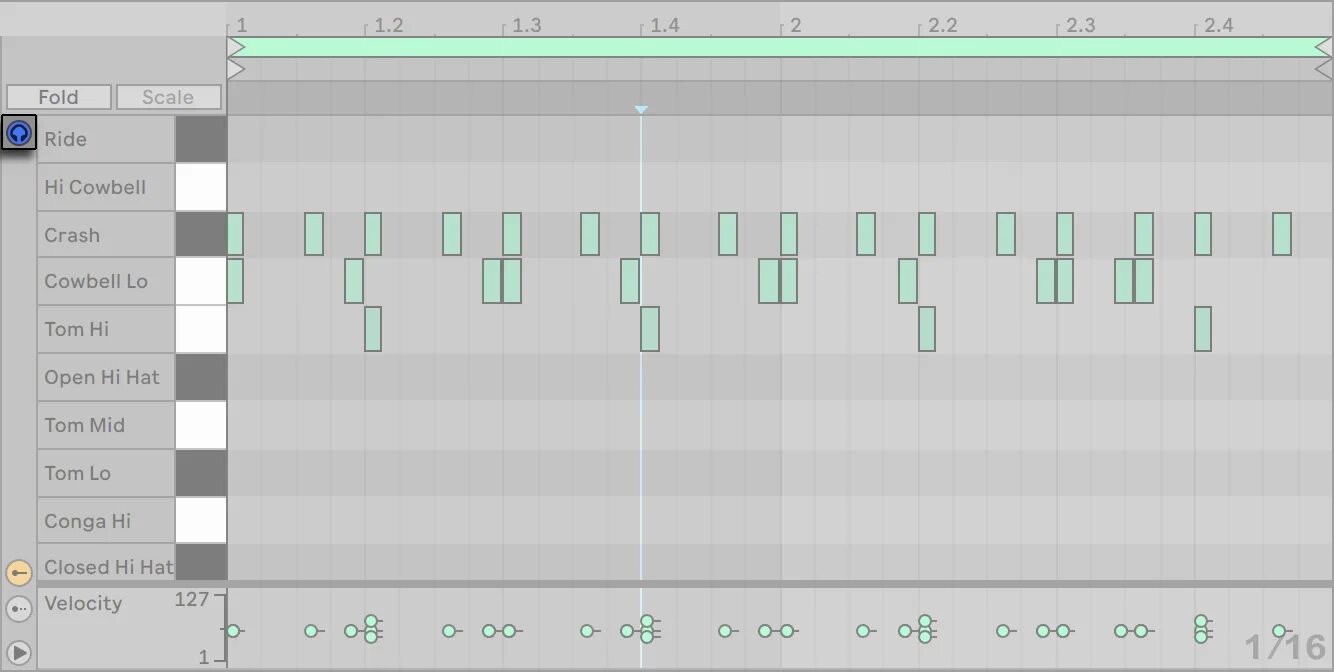 Ableton ноты. Миди редактор. пиано ролл в ableton live 11. частоты пиано ролл. cowbell пиано ролл.