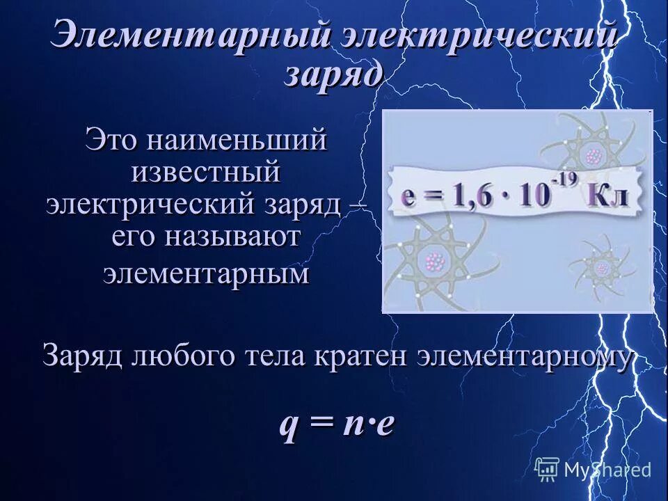 Электризация тел электрический заряд 10 класс презентация. Элементарный электрический заряд. Элементарный заряд формула. Элементарный заряд физика. Элементарный электрический Заря.