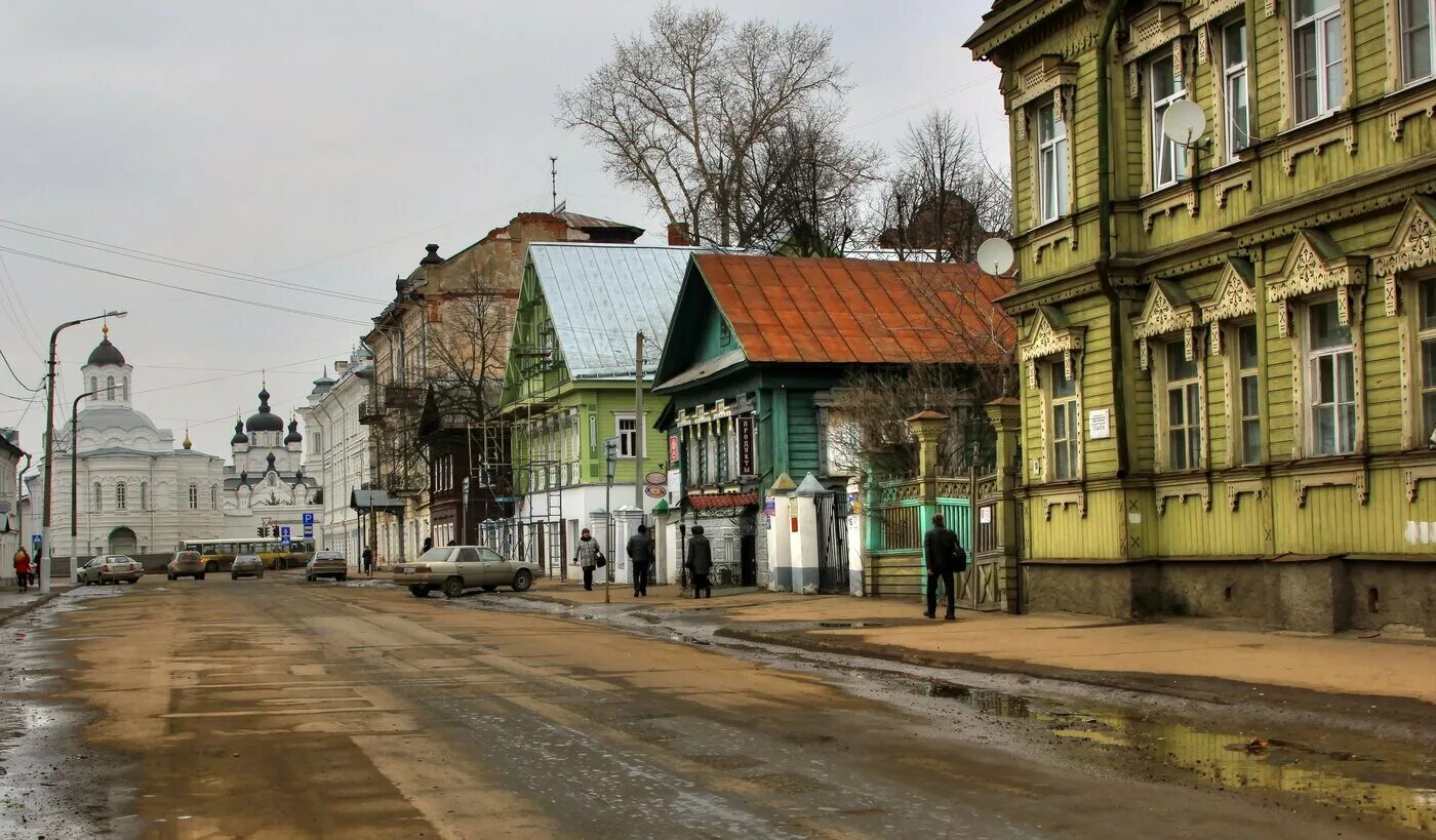 Исторический центр город россии. Кострома улицы. Кострома городок. Кострома исторический центр. Кострома Центральная улица.