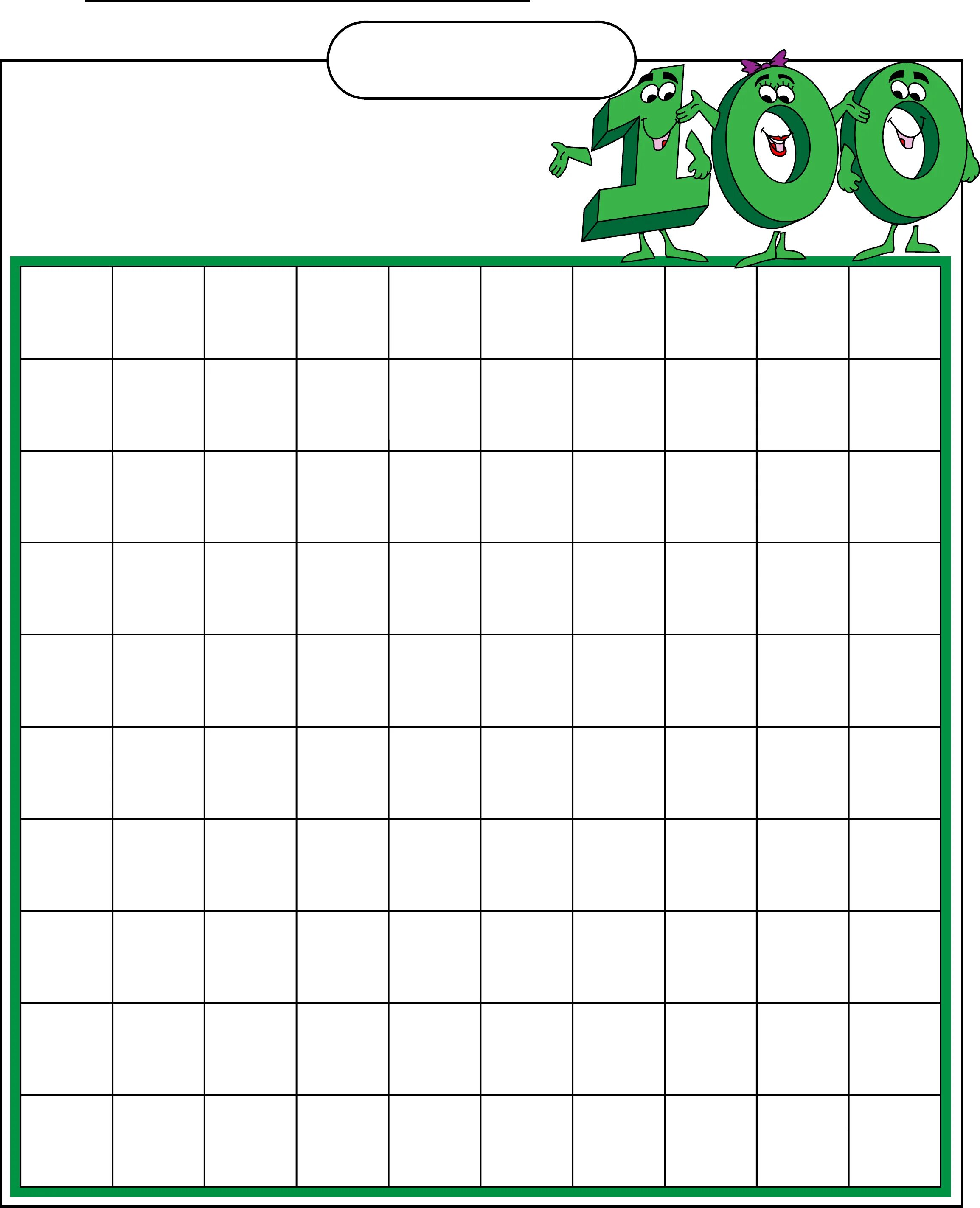Growing numbers. 100 Chart. 1-100 Number Chart. 100-Number-Chart-Printable. Hundred Chart.