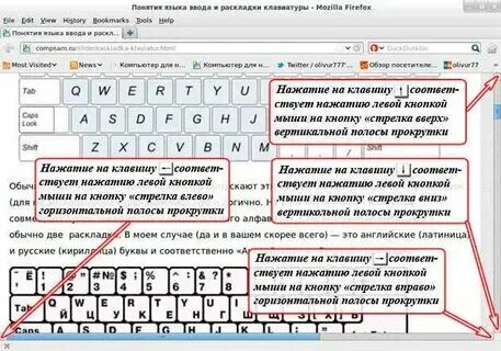 Как переключить буквы на клавиатуре
