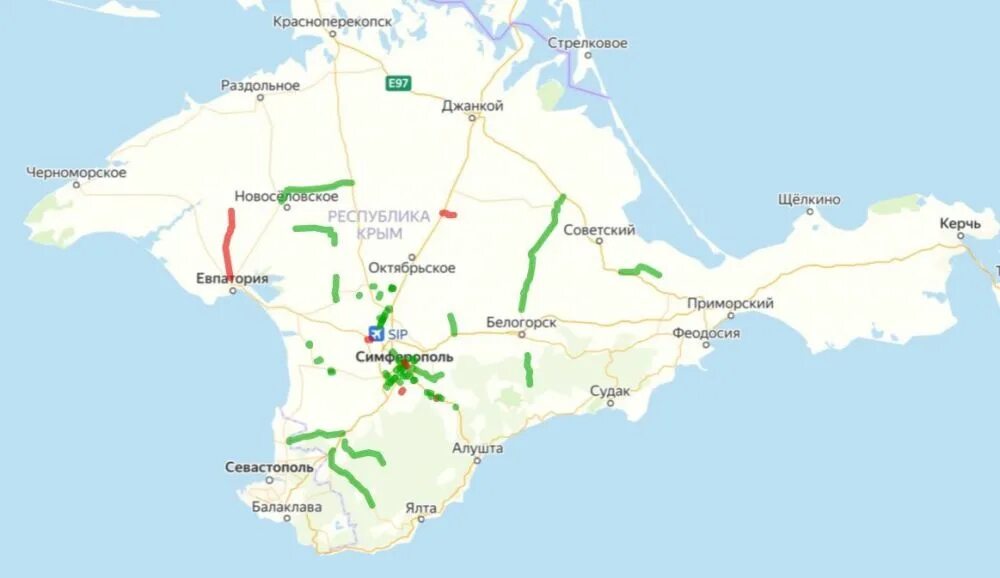 Карта крымских дорог. Карта Крыма 2022. Карта дорог Крыма. Карта автодорог Крыма. Карта Крыма с дорогами.