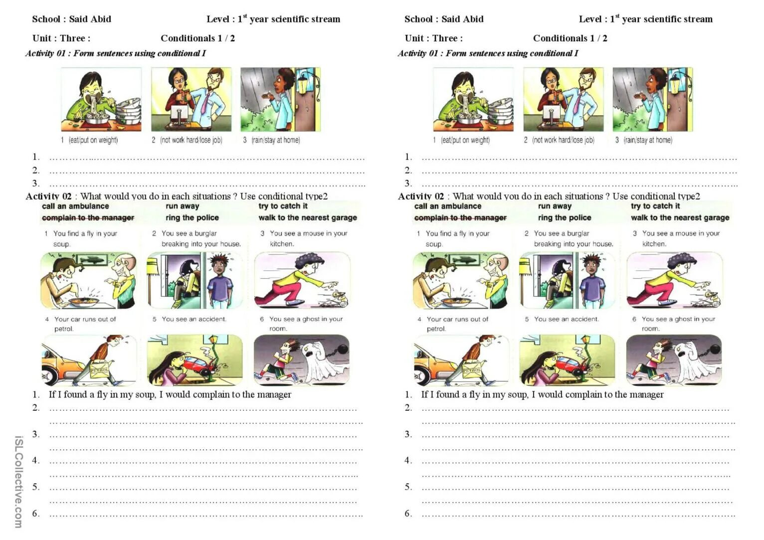 What would you do in each situation. What would you do in each situation write type 2 conditionals. what will you do first conditional задание. what would you do in each situation write unreal present conditional.