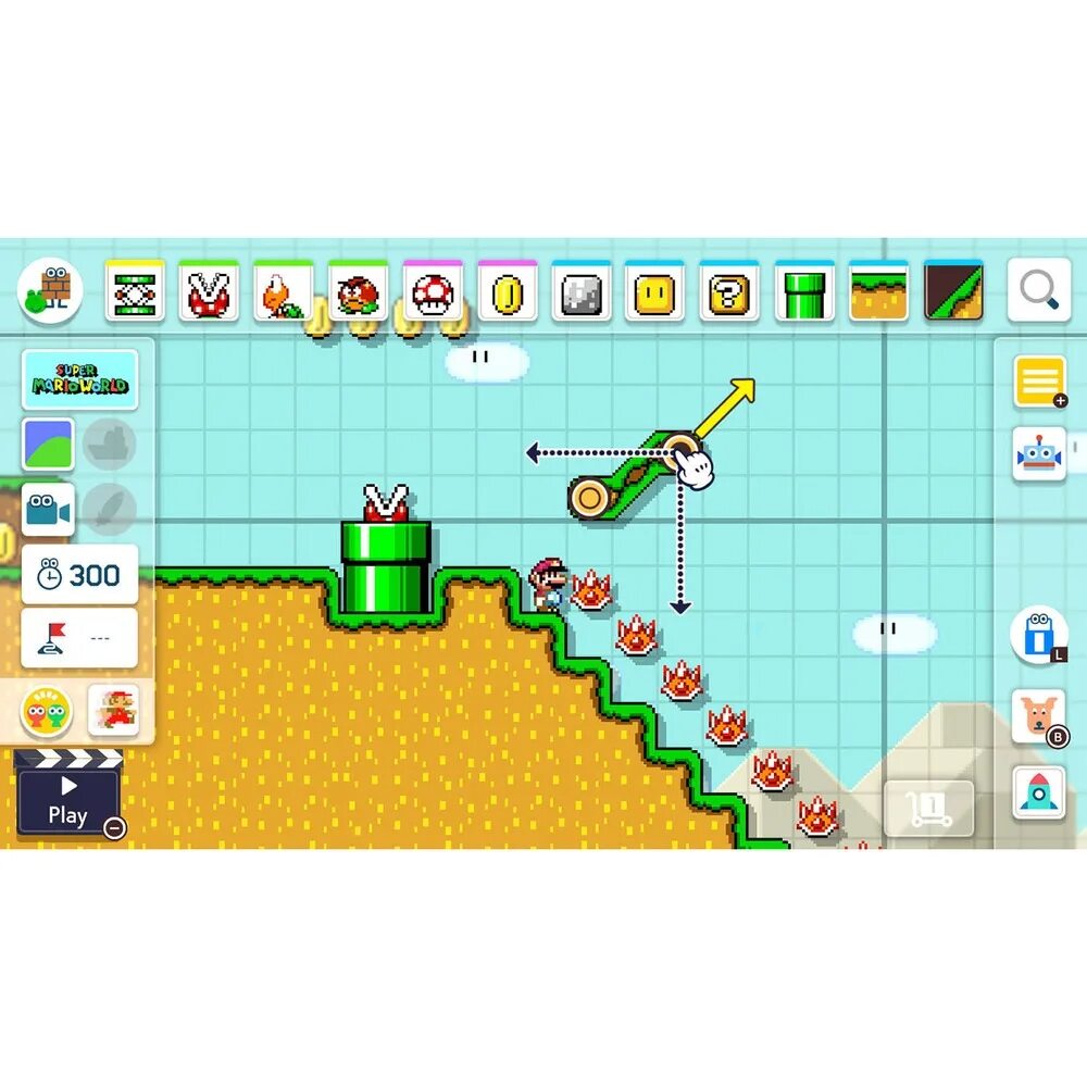 Mario maker 2 switch. Mario maker switch.
