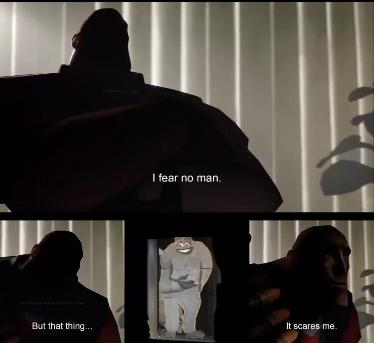 Thing is that you don. I Fear no man but that thing it Scares me. I Fear no man. Но это меня пугает. Мем i Fear no man.