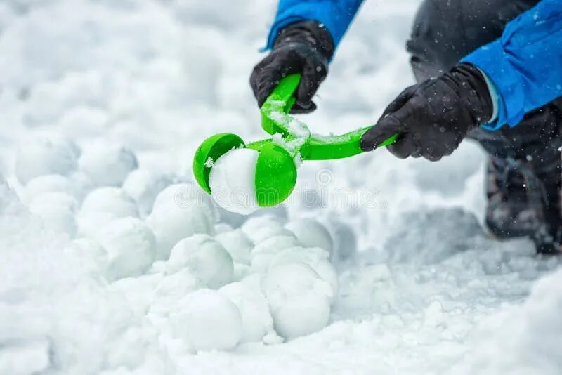 Making snowballs