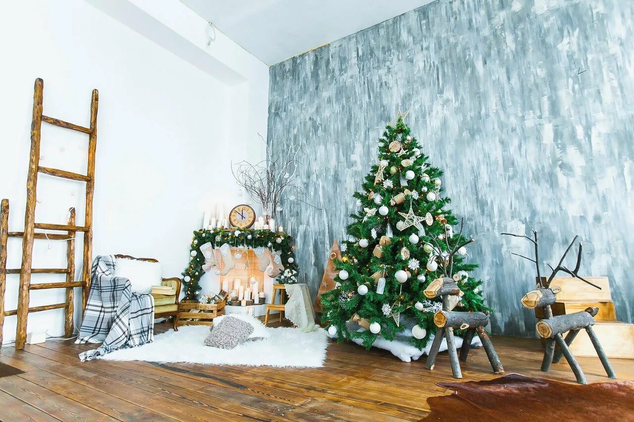 новогодние локации дома. новогодние локации. новогодние локации. фотостудия leonastage в санкт-петербурге. новогодние декорации в фотостудии.