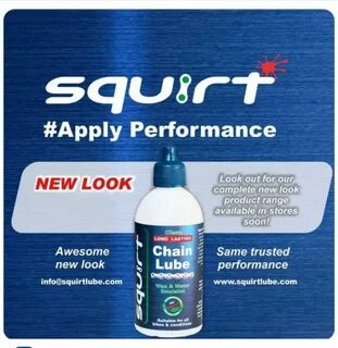 Squirt Chain Lube 120ml, Sports Equipment, Bicycles & Parts, Parts &...