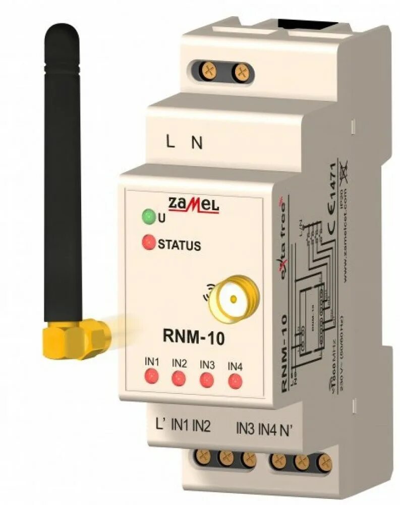 Gsm автомат. Zamel ROM-10.