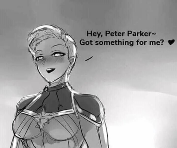 Питер Паркер и Кэрол Дэнверс комикс. Ara Ara Peter Parker. Hey Peter Parker got something for me. You got something for me комикс. Peter please