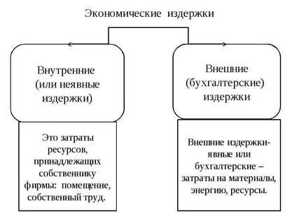 Экономические издержки производства включают