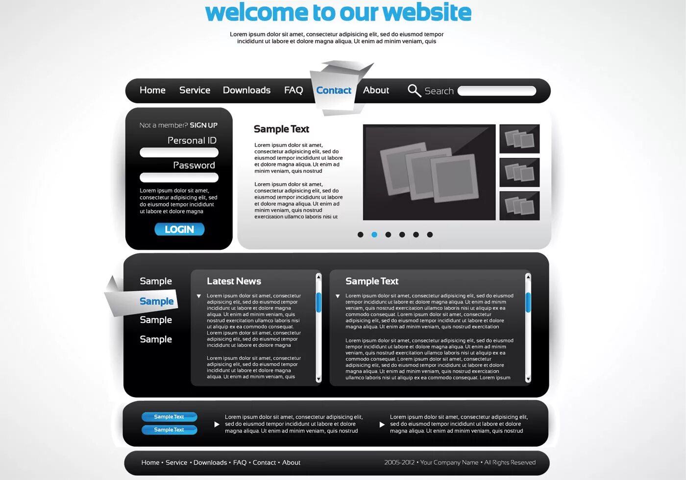 Lorem ipsum ea. Черные сайты. макет сайта черный. шаблон lorem ipsum.
