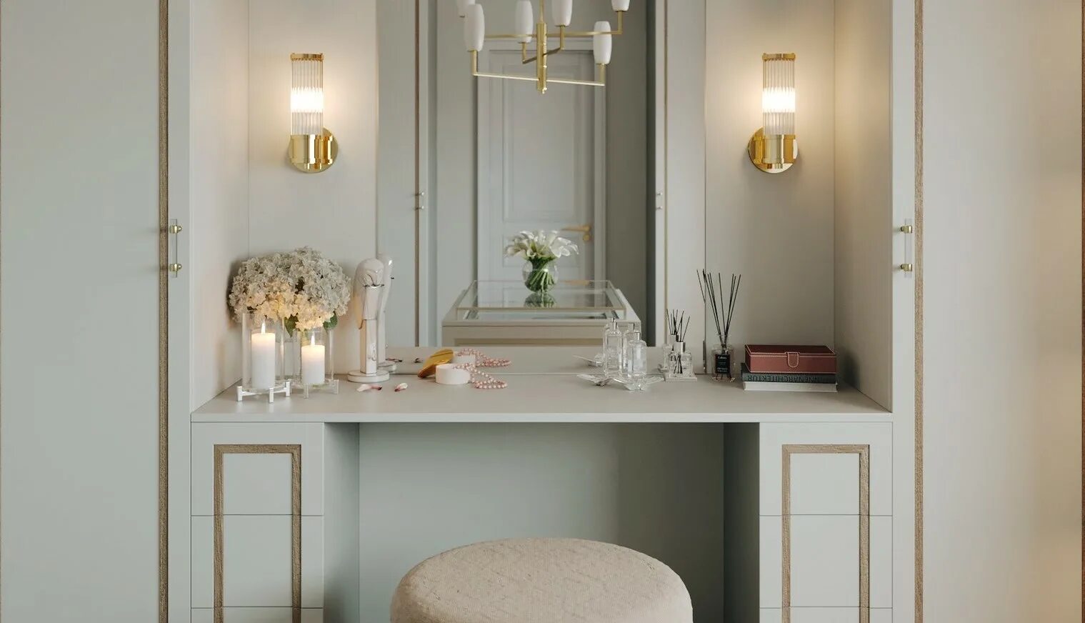Зеркало над дверью в интерьере Столы и лампы совершенные пары Benjamin moore classic gray, Console table styl