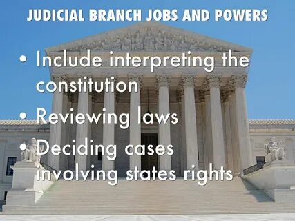Judicial power