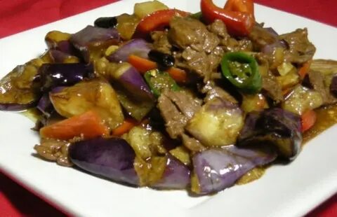 Мясо с баклажанами вкусный рецепт