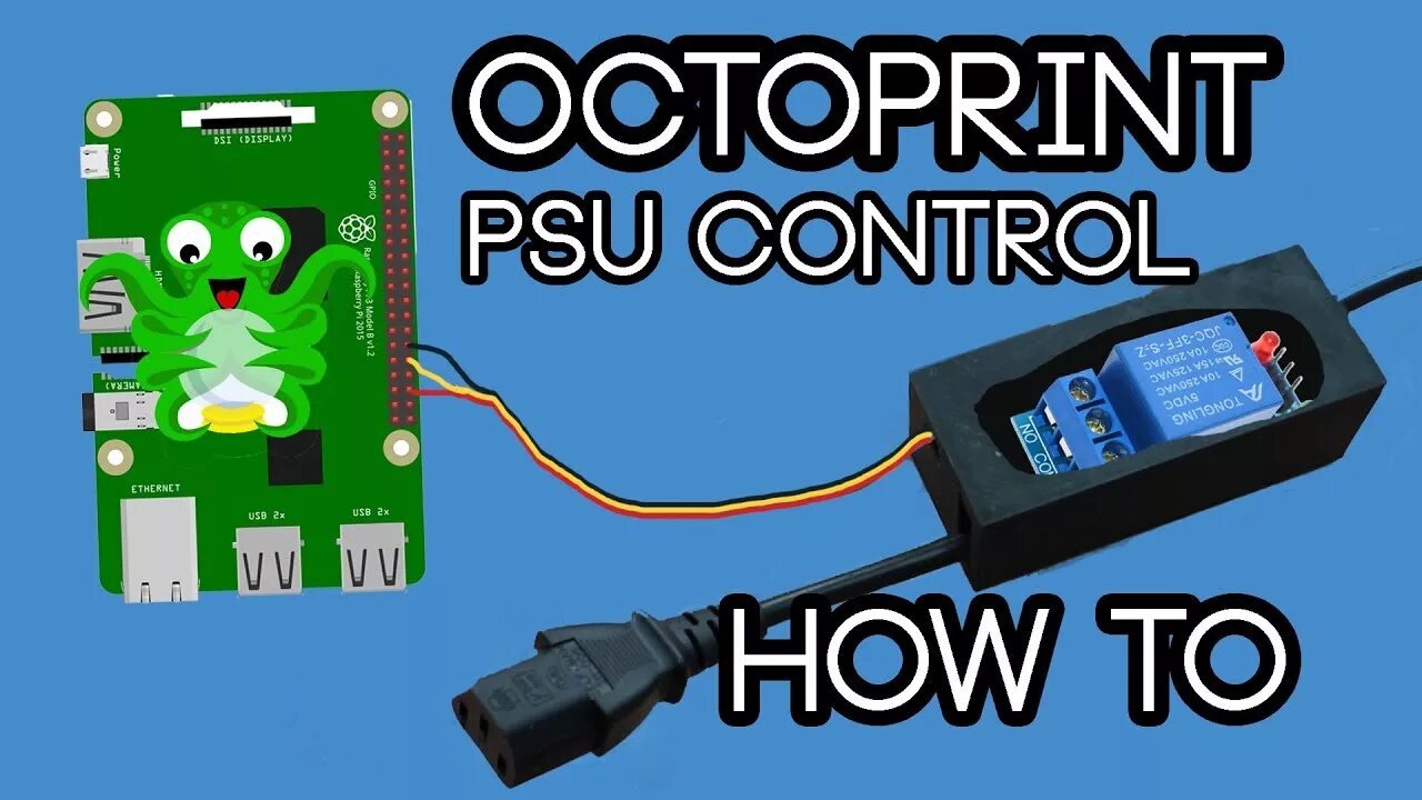 Power supply control. OCTOPRINT Raspberry Pi. Smart Filament sensor OCTOPRINT. Kiauh OCTOPRINT. OCTOPRINT Control Tab.