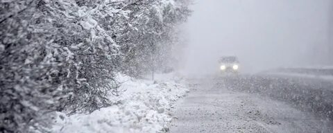 В январе обильный снегопад накрыл