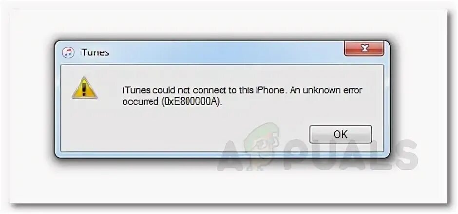 Could not connect to the