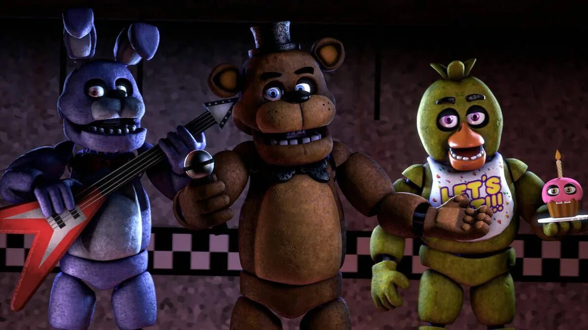 Игры 5 ночей с фредди 1. ФНАФ 1. Фредди ФНАФ 1. АНИМАТРОНИКИ ФНАФ 1. FNAF 1 Фредди.