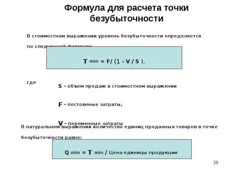Безубыточность в натуральном выражении формула. Выручка в точке безубыточности формула по балансу. формула нахождения точки безубыточности. формула расчета безубыточности. точка безубыточности в штуках формула расчета.