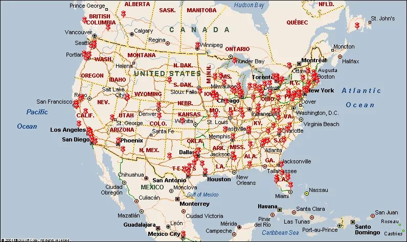 Крупнейшие морские Порты Северной Америки на карте. Аэропорты США на карте. Порты США на карте. Крупные морские Порты Северной Америки на карте.