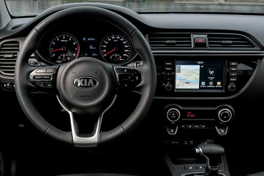 Kia Новый Rio Седан - фотографии, характеристики и цены