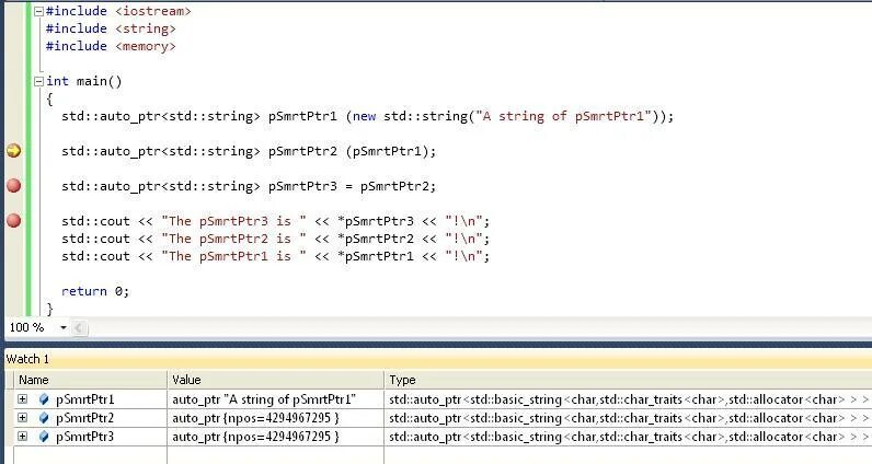 Std basic string. Smart pointers c++. include string. auto c++. for auto c++.