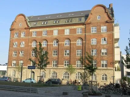 The former headquarters of Alfred Benzon on Halmtorvet 29 in Copenhagen, De...