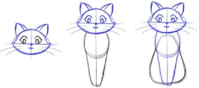 Simple Kitten Drawing at GetDrawings Free download