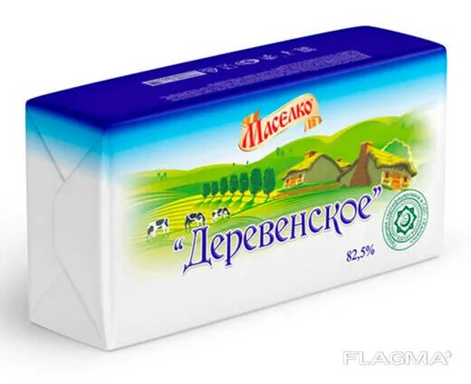Масло сладкосливочное МФ ТАЛИЦКИЕ Деревенское из талицы несоленое 72,5% ГОСТ, бе