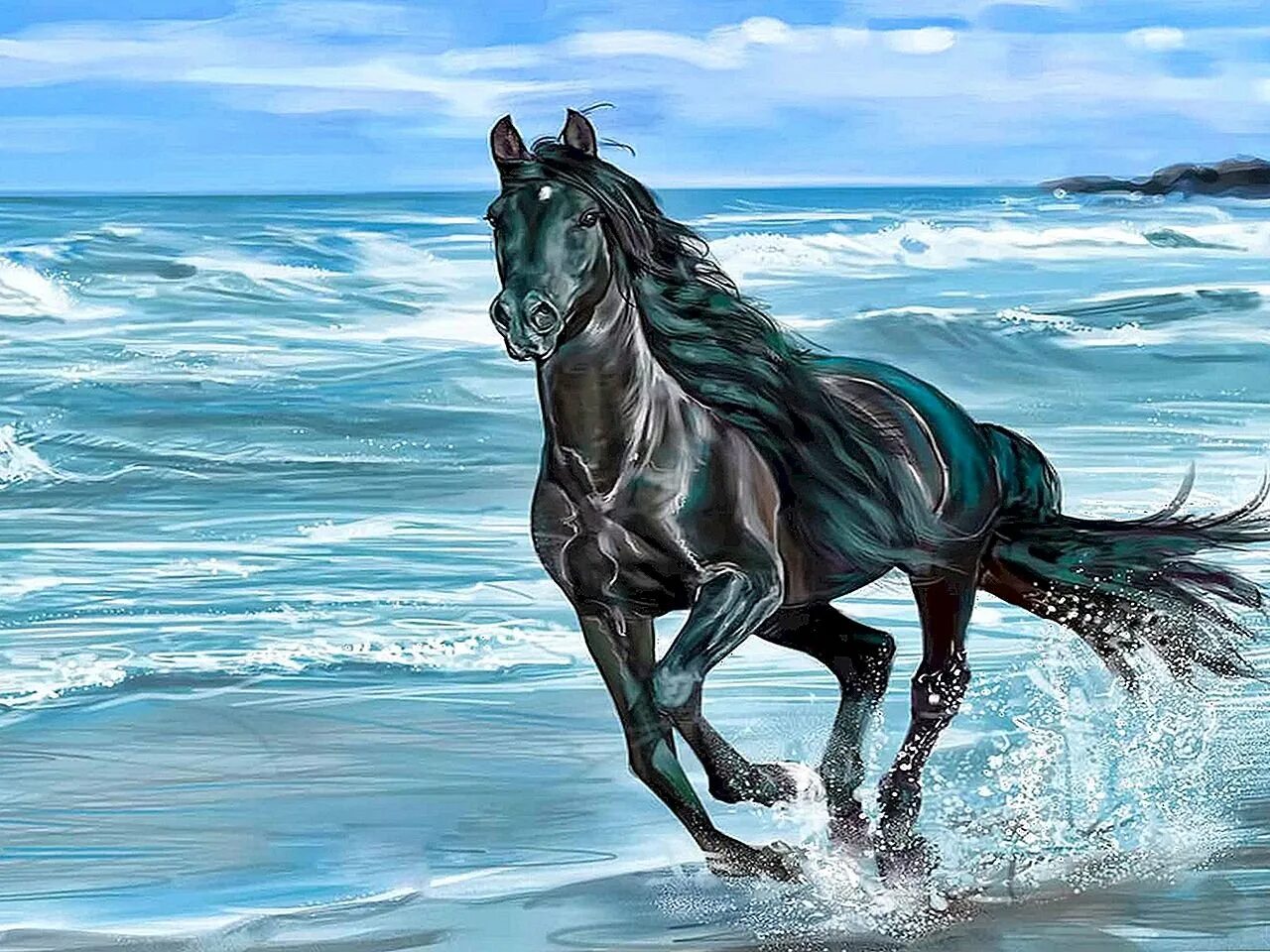 Вороной конь живопись. Гнедой мустанг. Американский пейнтхорс лошадь. Горячил вороного коня. Мустанг отлар.