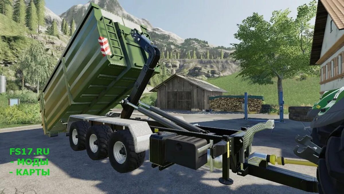 Фарминг симулятор 19 мод прицепы. Fs 19 полуприцеп hooklift. фс 19 прицеп с крюковым захватом. fs19 камаз itrunner. мод itrunner farming simulator 2019.