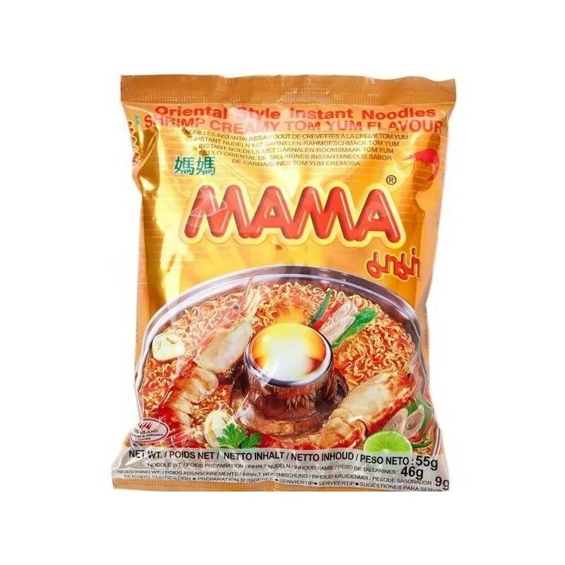 Лапша быстрого приготовления тайланд. Лапша mama tom yum. лапша тайская том ям 70г мама. mama лапша тайская быстрого приготовления со вкусом кремовый том-ям 55 г. лапша быстрого приготовления mama tom yam.