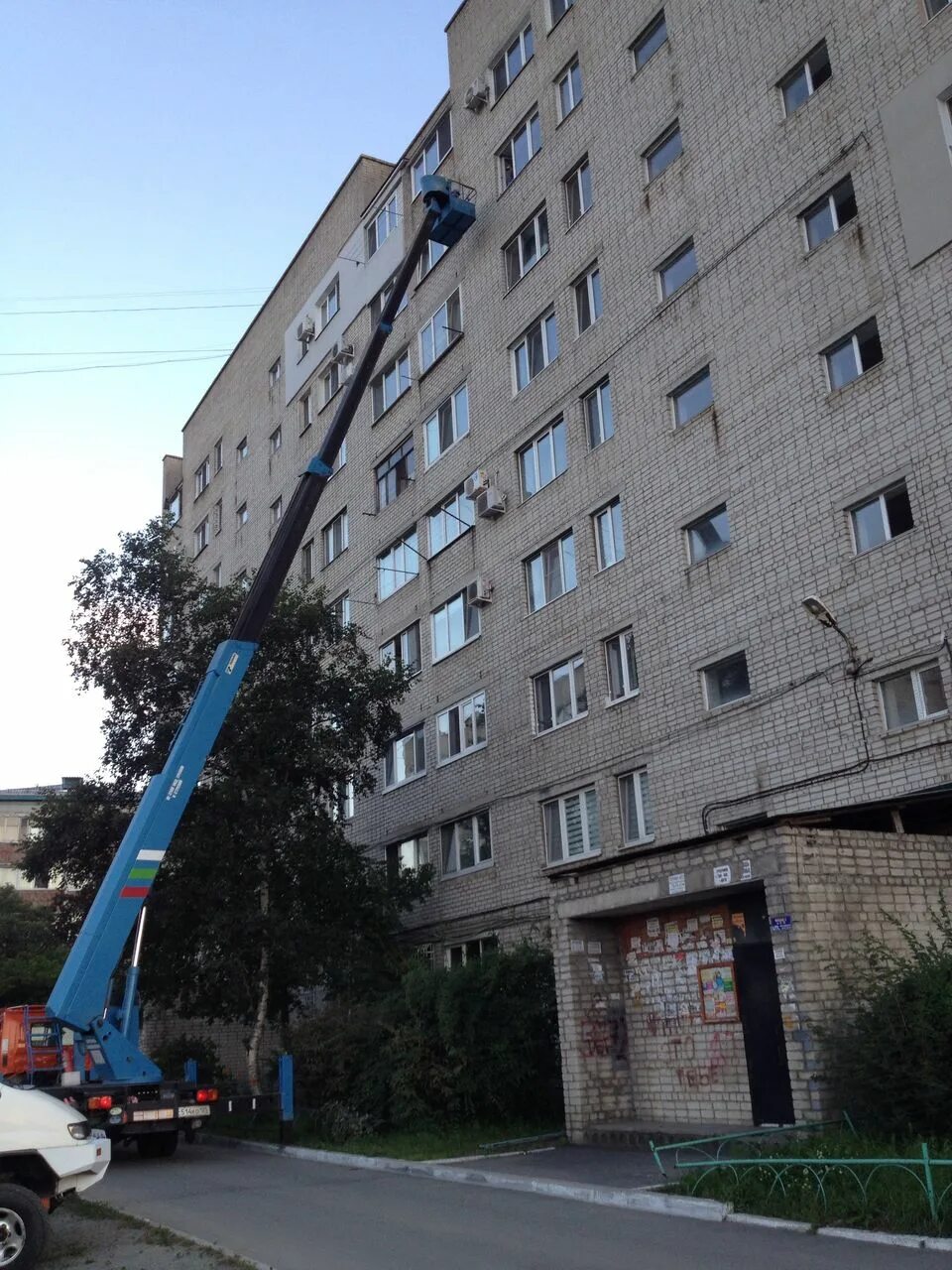 Автовышки красивое фото. Услуги в находке