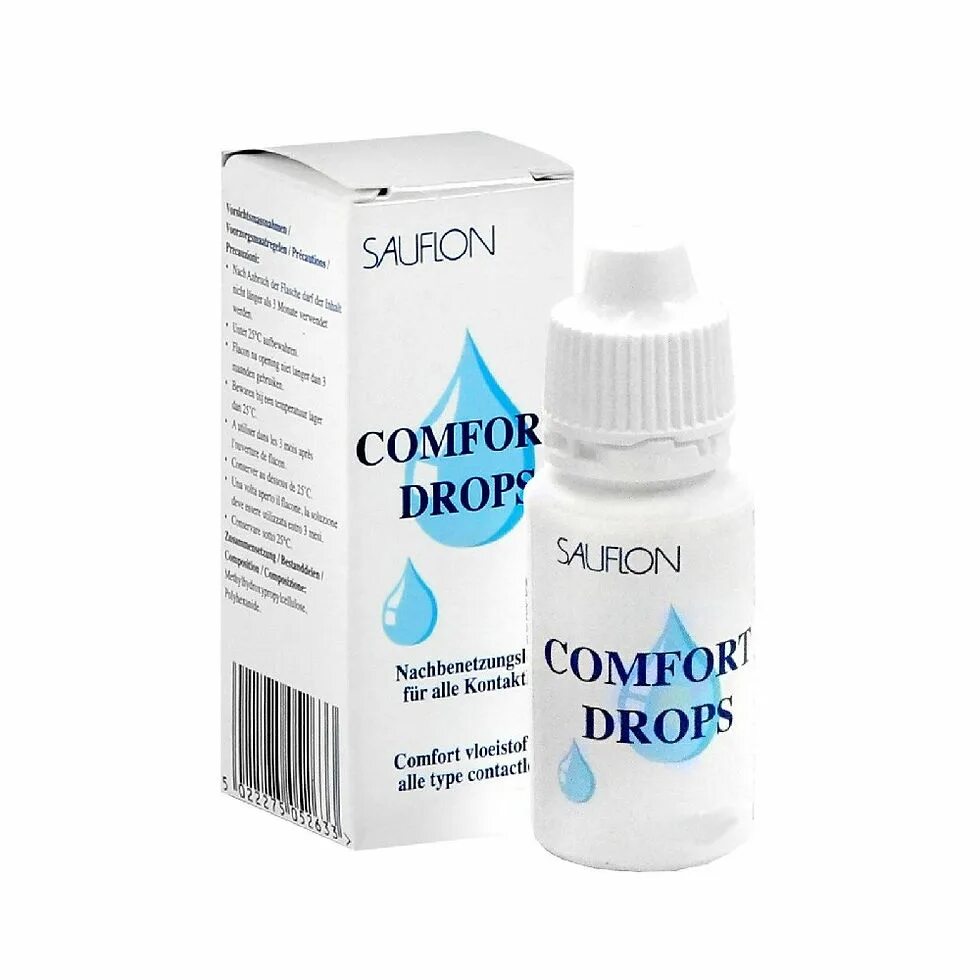 Капли для глаз для линз увлажняющие комфорт Дропс. Капли Comfort Drops 20 мл.. Увлажняющие капли Avizor Comfort Drops. Sauflon Comfort Drops 20 мл.