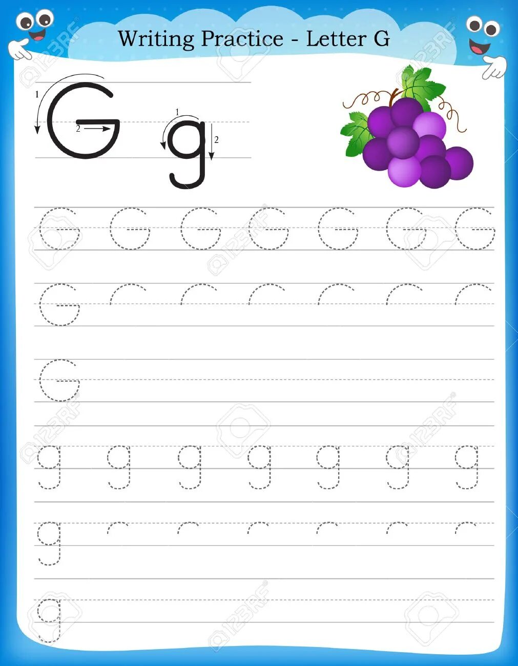 Write g