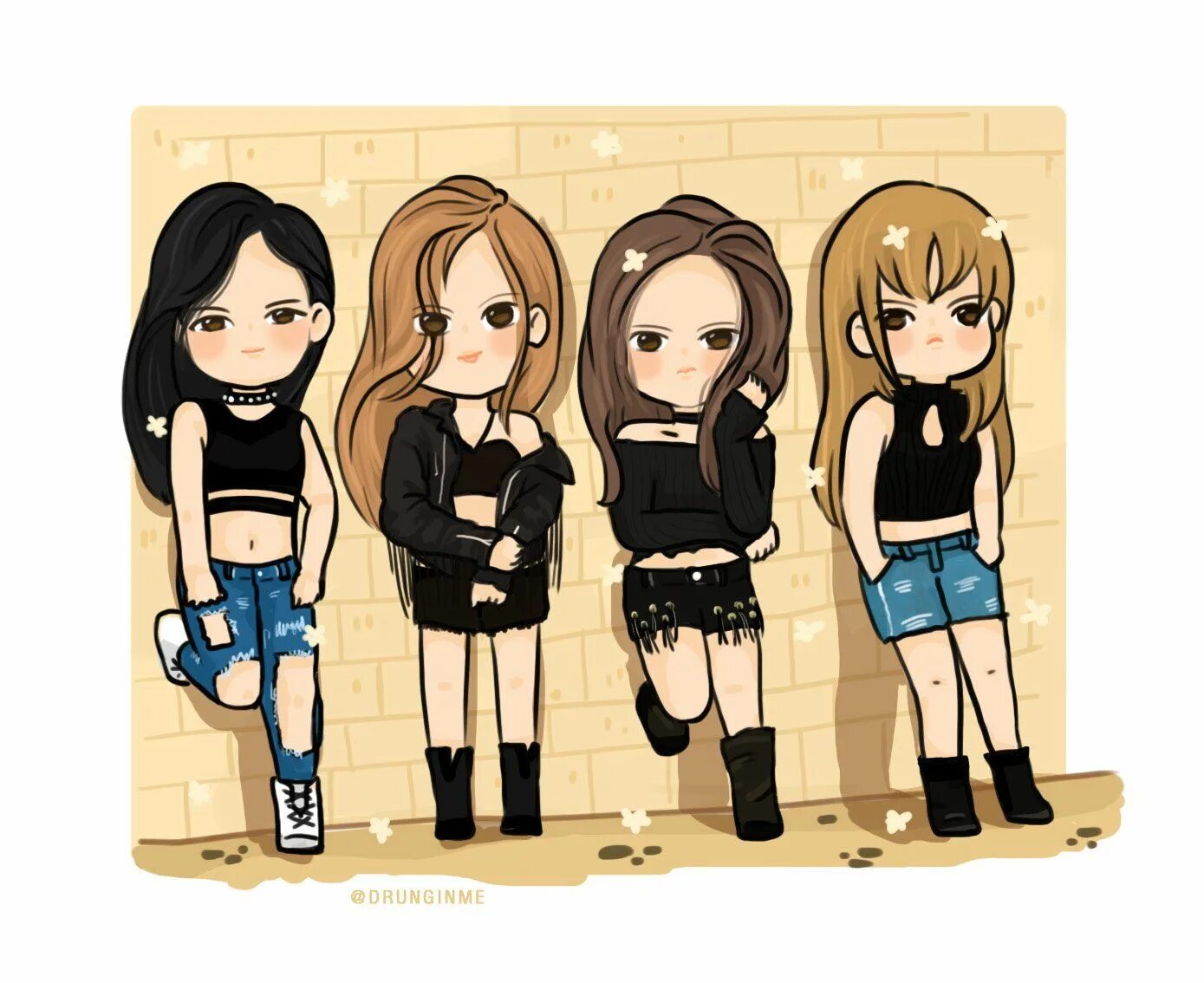 Блэк Пинк Чиби. Блэк Пинк рисунки Чиби. BLACKPINK Art Чиби. Девочки 12 тг канал