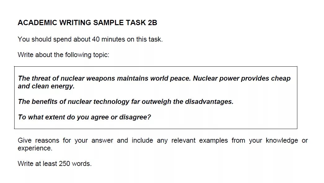 Task 2 topics