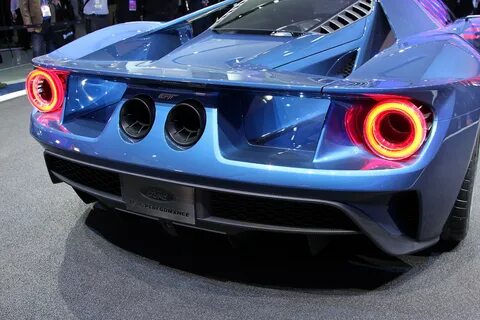 Новый Ford GT на авто шоу в Детройте 2015