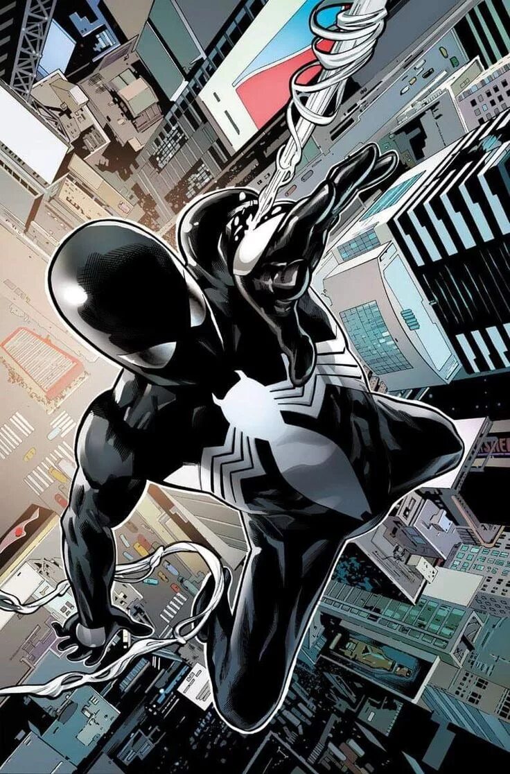 Черный человек паук комикс. Марвел паук симбиот. The Symbiote Spider-man комикс. Человек паук симбиот Marvel Spider man 2. Spider man 3 Symbiote Suit.