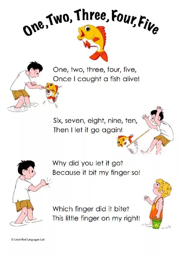 It s one to three. One two three four Five once i caught a Fish Alive. Стих one two three four Five. One two one two three four песня. One two three four Five once i caught a Fish Alive текст.