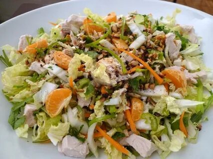 Салат пекинская капуста курица без майонеза